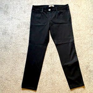 Banana Republic black chinos size 8